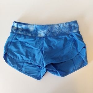 blue lululemon shorts NWOT